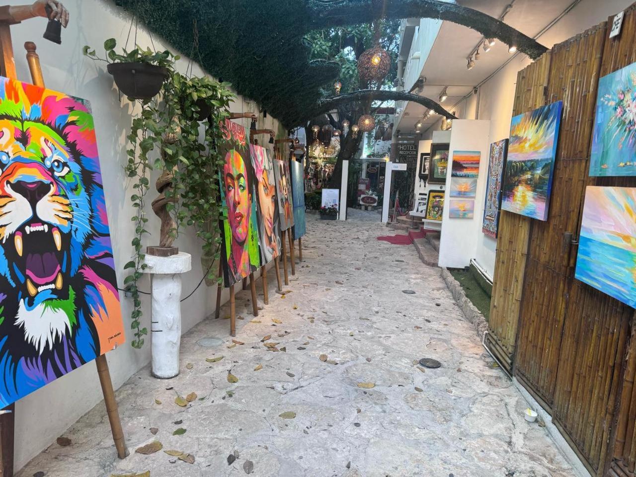 Hotel Ha Garden Gallery - 5Th Avenue بلايا ديل كارمن المظهر الخارجي الصورة
